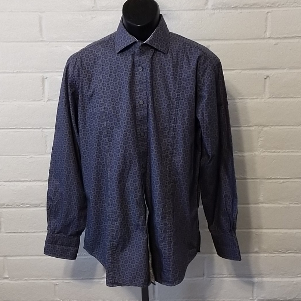 Thomas Dean dress shirt large